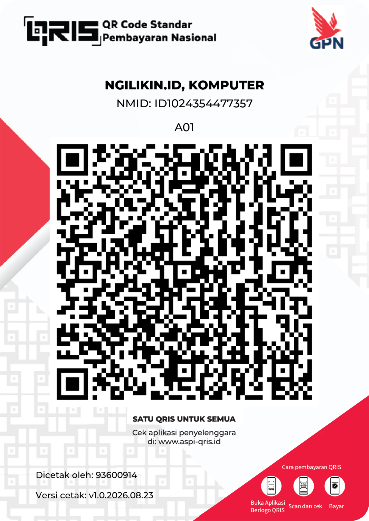 QRIS ngulikin.id